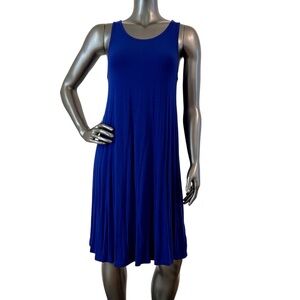 A New Day Royal Blue Sleeveless Summer Dress – Size Medium